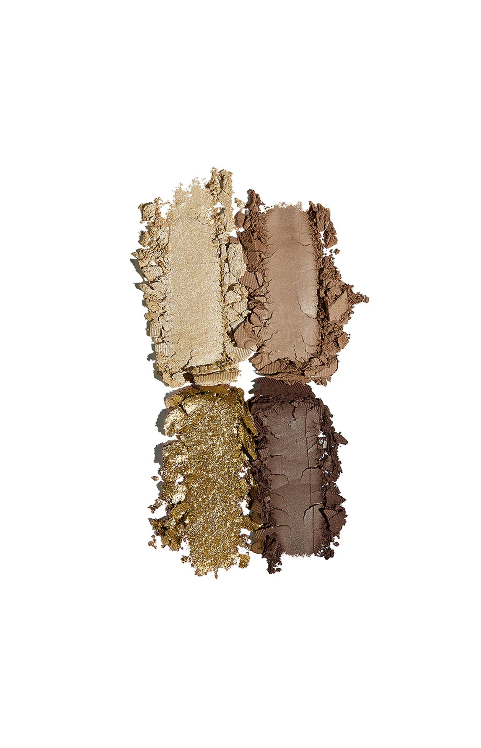 Palette de 4 ombres à paupières - Crème Brûlée