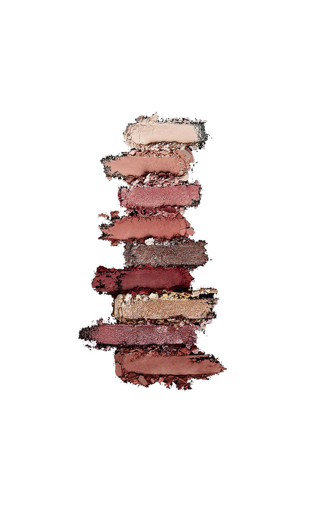 Palette de 9 ombres à paupières - Rosy