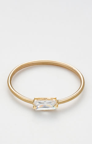 Bague Ivy - Or Jaune 375/1000 & Zirconium