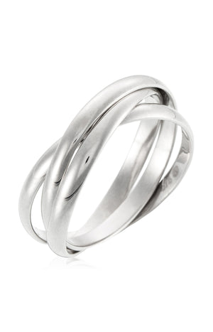 Bague Saturna - Or Blanc 375/1000