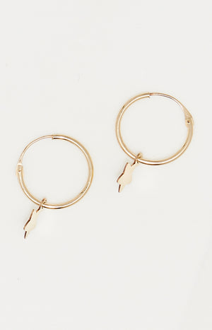 Boucle d'oreilles Etoile - Or Jaune 375/1000