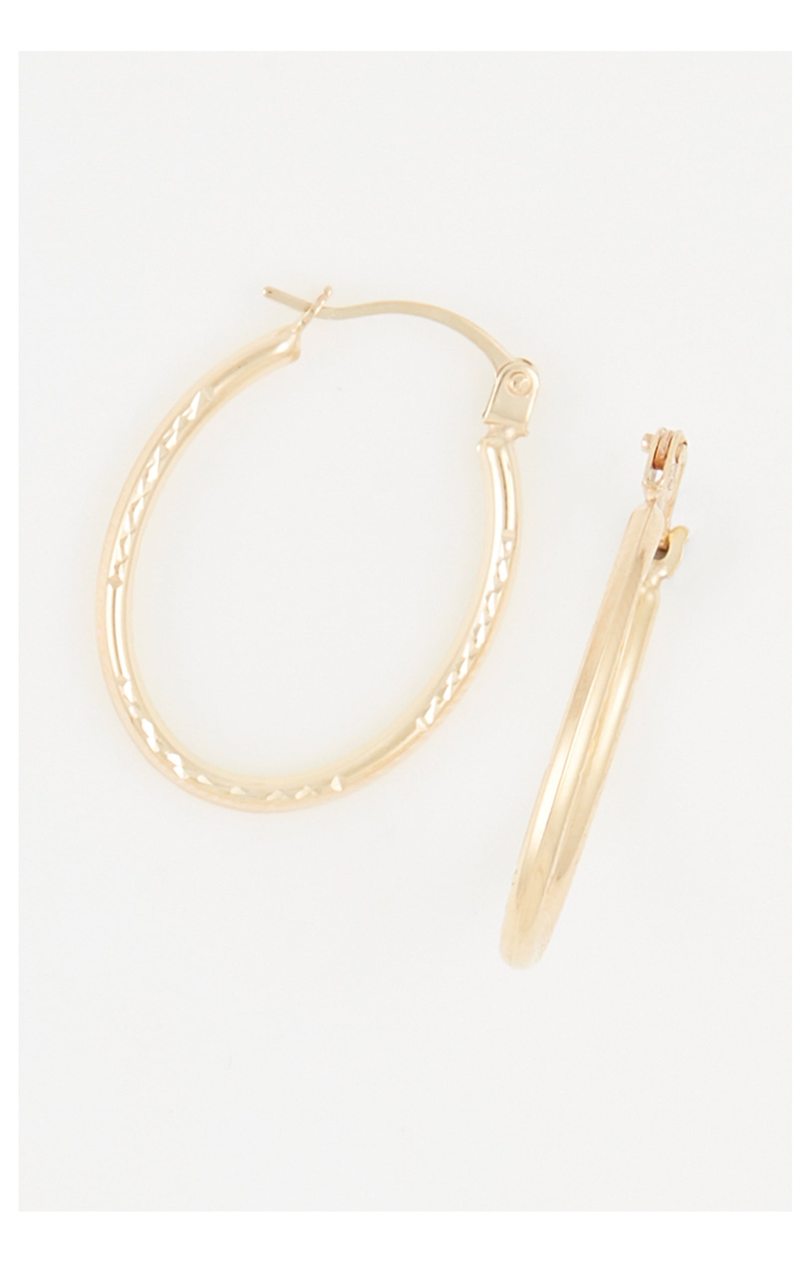 Créoles Olivia - Or Jaune 375/1000