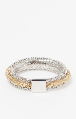 Bague Matera - Or Bicolore Blanc 375/1000