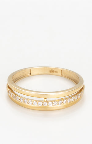 Bague Lovers - Or jaune 375/1000