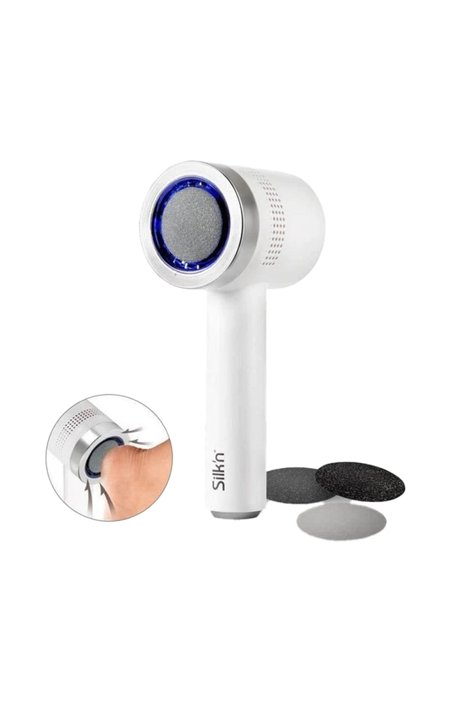 Râpe anti-callosités - VacuPedi Silver