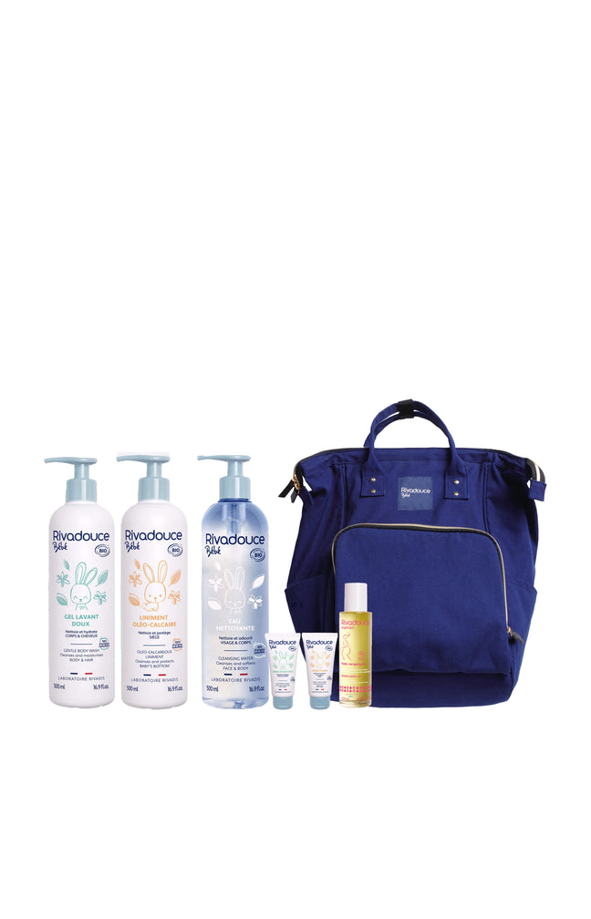 Kit -  Baby shower - 6 produits & un sac