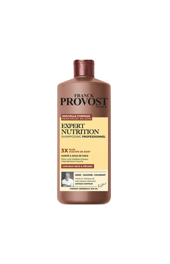 Shampoing - Karité & Huile de coco - Cheveux secs & rèches - 2 x 500 ml