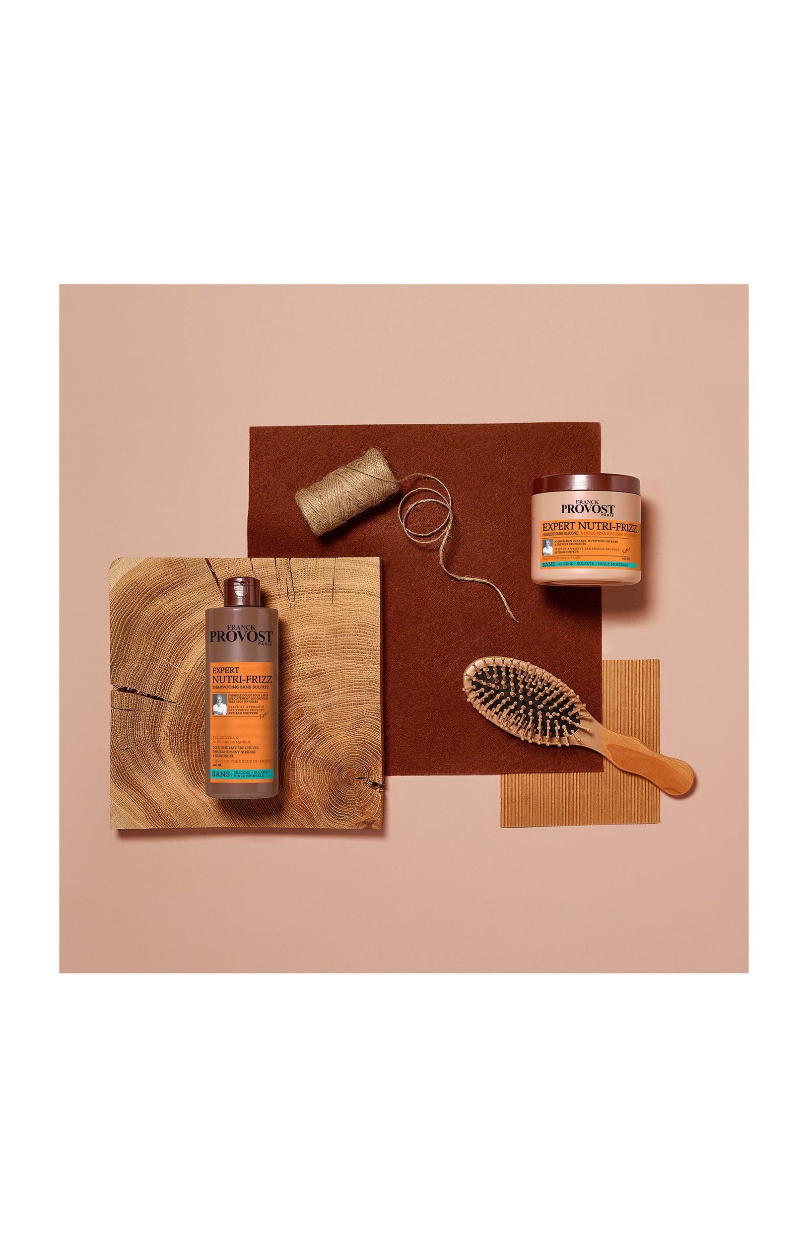 Shampoing Anti-frizz - Aloe Vera & Beurre de mangue - Cheveux secs & frisés