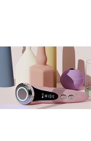 Appareil mésothérapie sans aiguilles - Visage - Rose