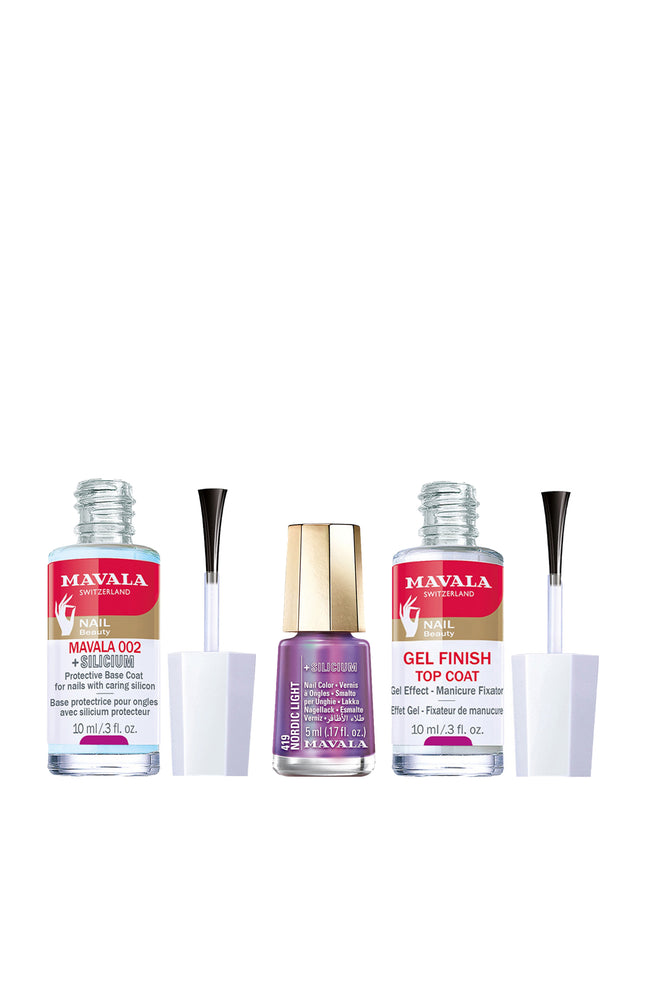 Vernis à ongles, base coat & top coat - Nordic Light