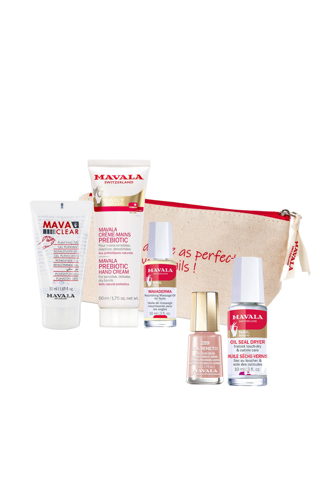 Trousse soins, vernis à ongles & huile - Via Veneto