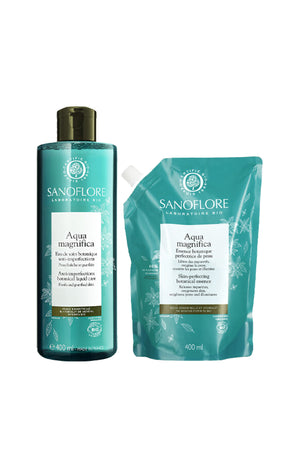 Eau de soin botanique purifiante bio & eco-recharge - 2 x 400 ml