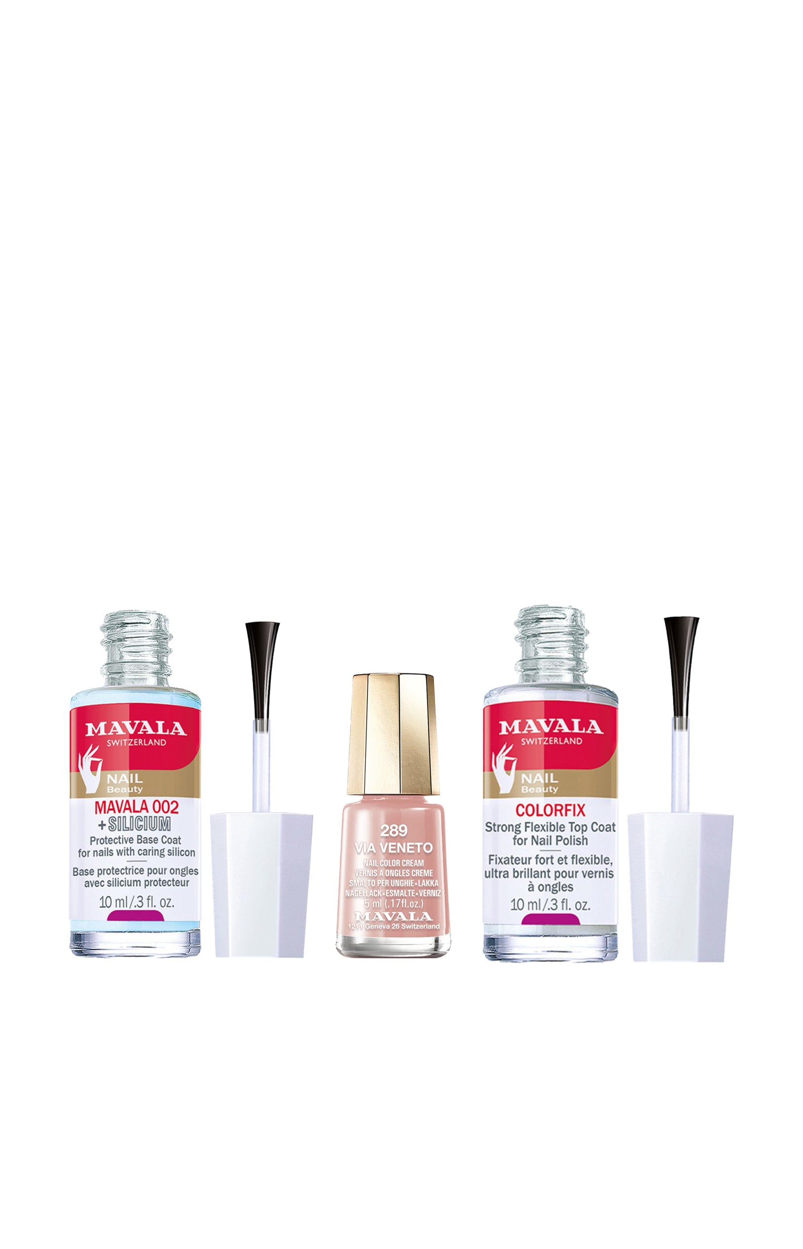 Base, top coat & vernis à ongles - Via Veneto
