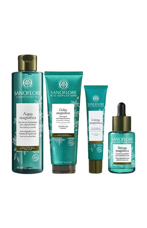 Routine anti-imperfections bio - Magnifica - 4 produits