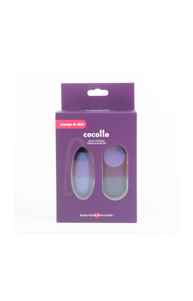 Oeuf vibrant télécommandé -  Cocotte