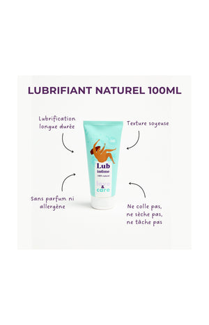 Lubrifiant eau - 100% naturel - 100 ml