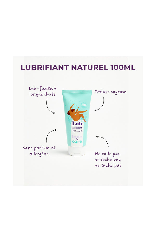 Lubrifiant eau - 100% naturel - 100 ml