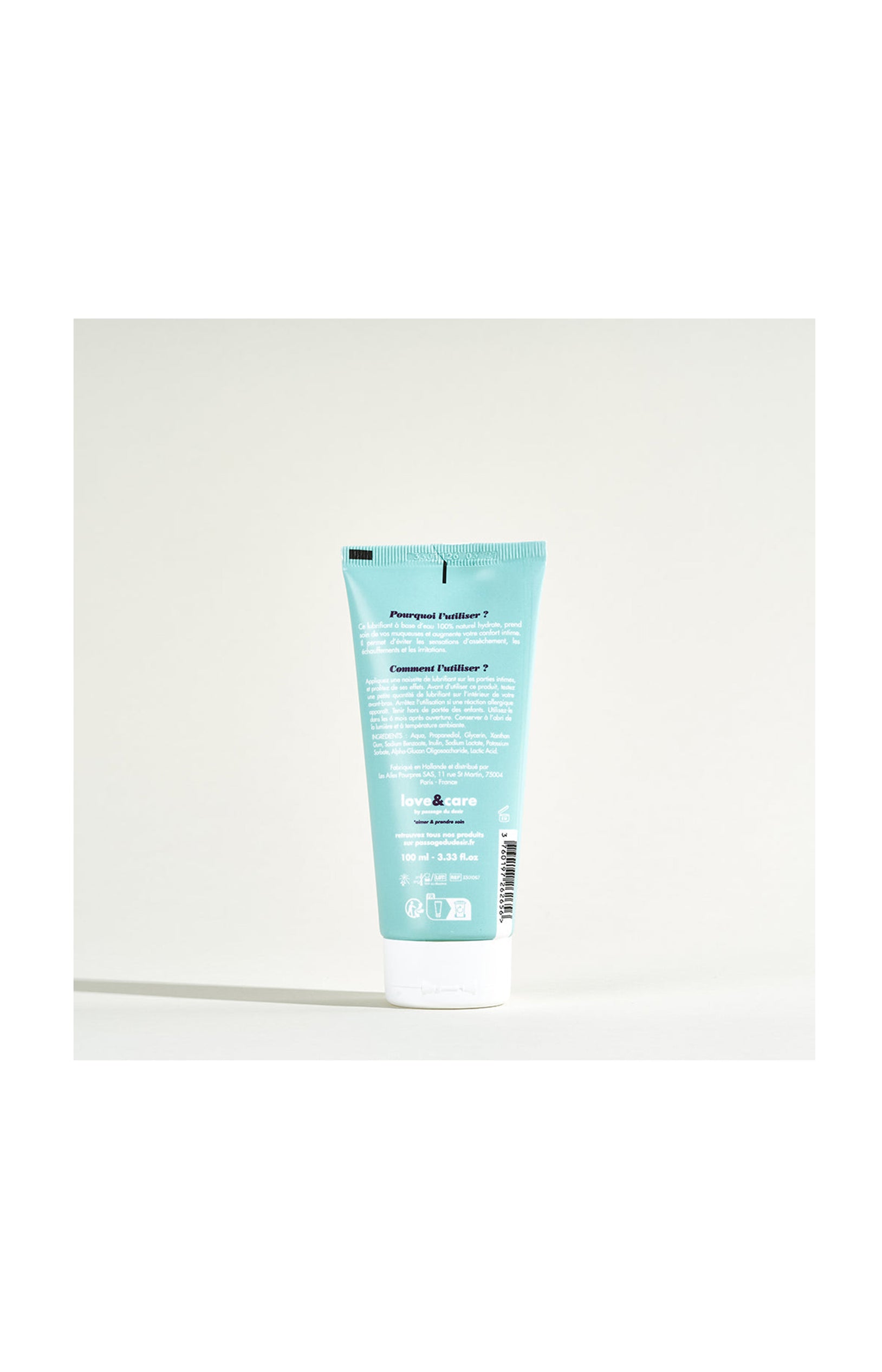 Lubrifiant eau - 100% naturel - 100 ml