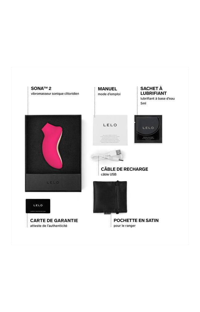 Vibromasseur clitoridien - Sona 2 Lelo
