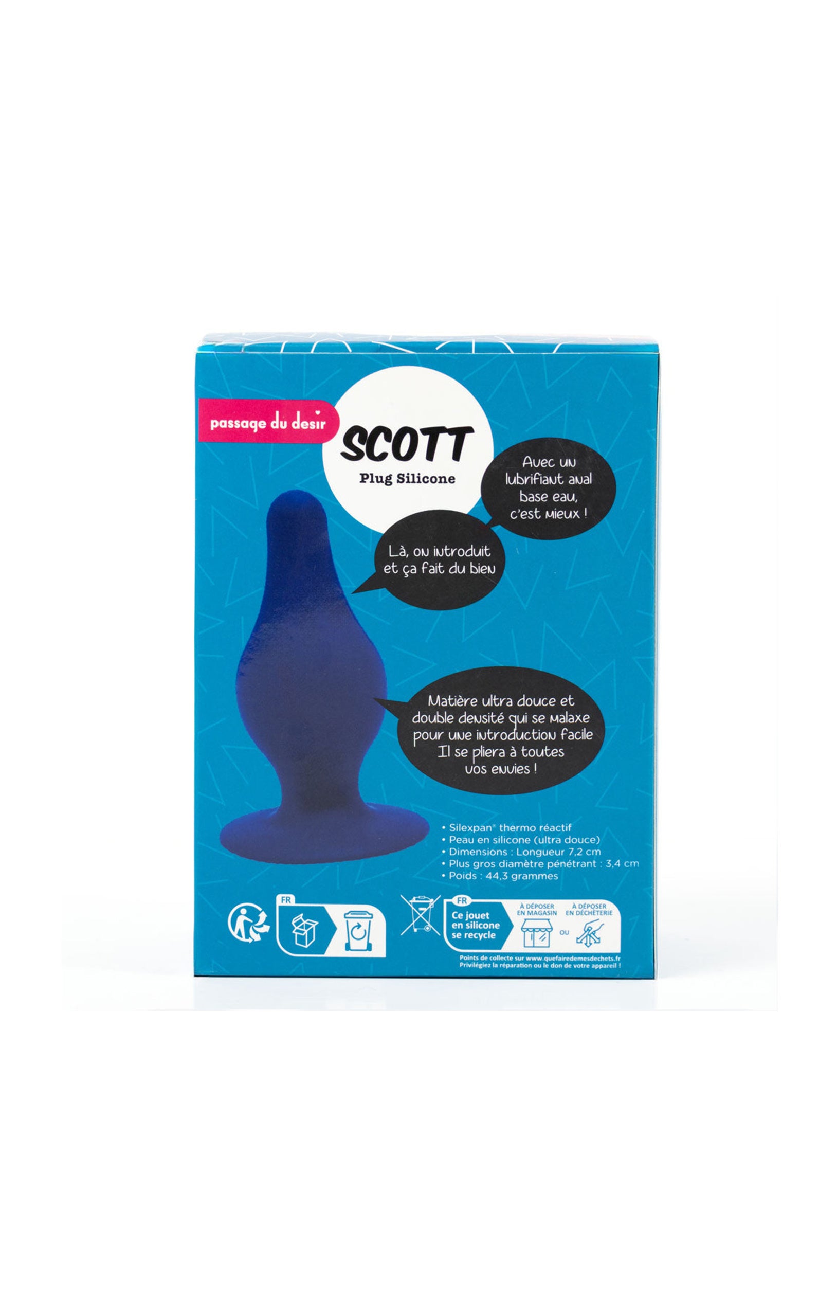 Plug anal débutant - Scott