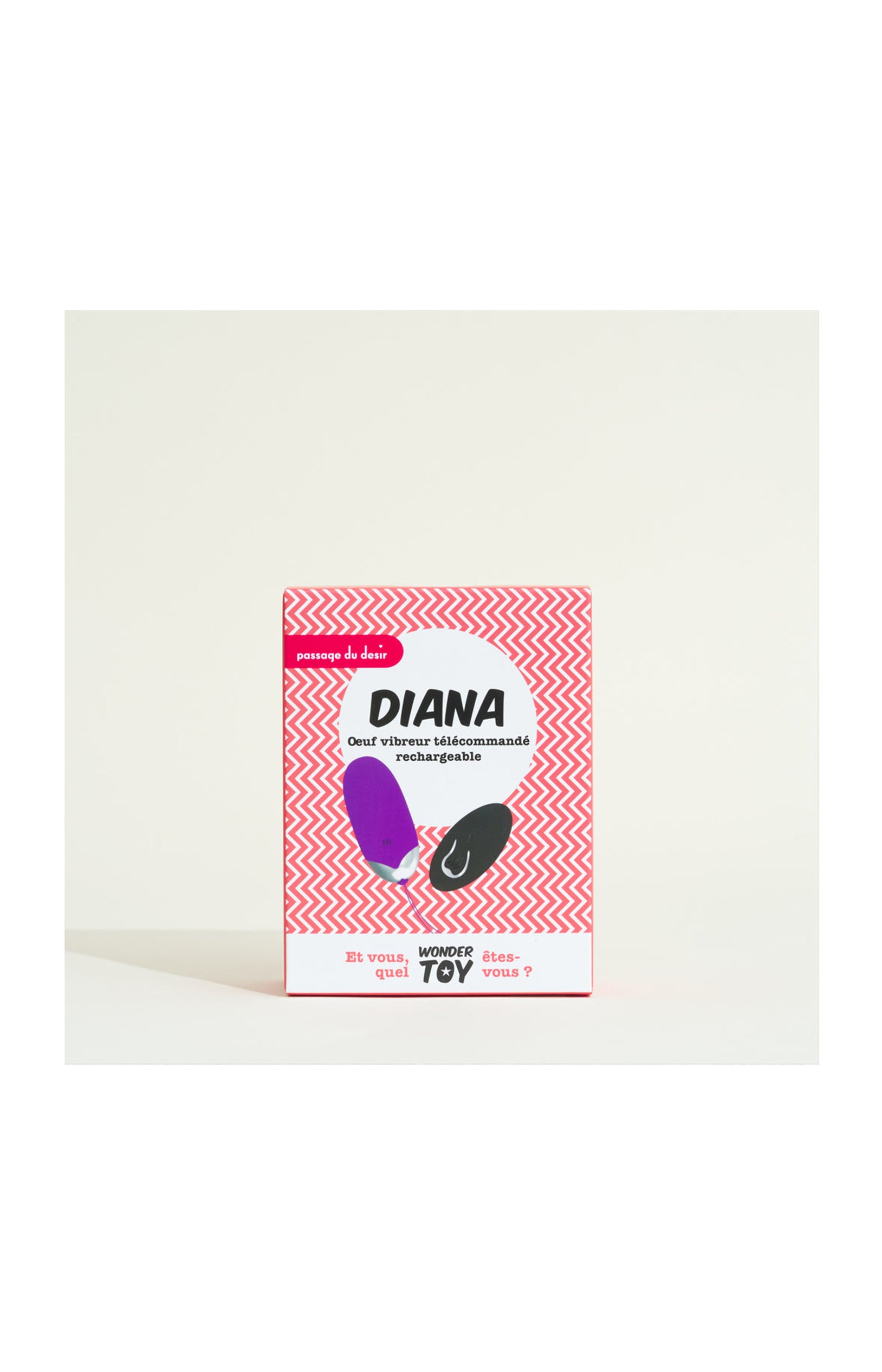 Oeuf  vibreur télécommandé - Diana