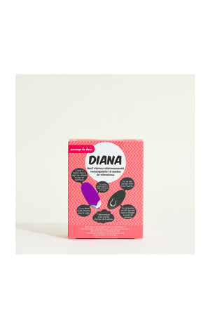 Oeuf  vibreur télécommandé - Diana