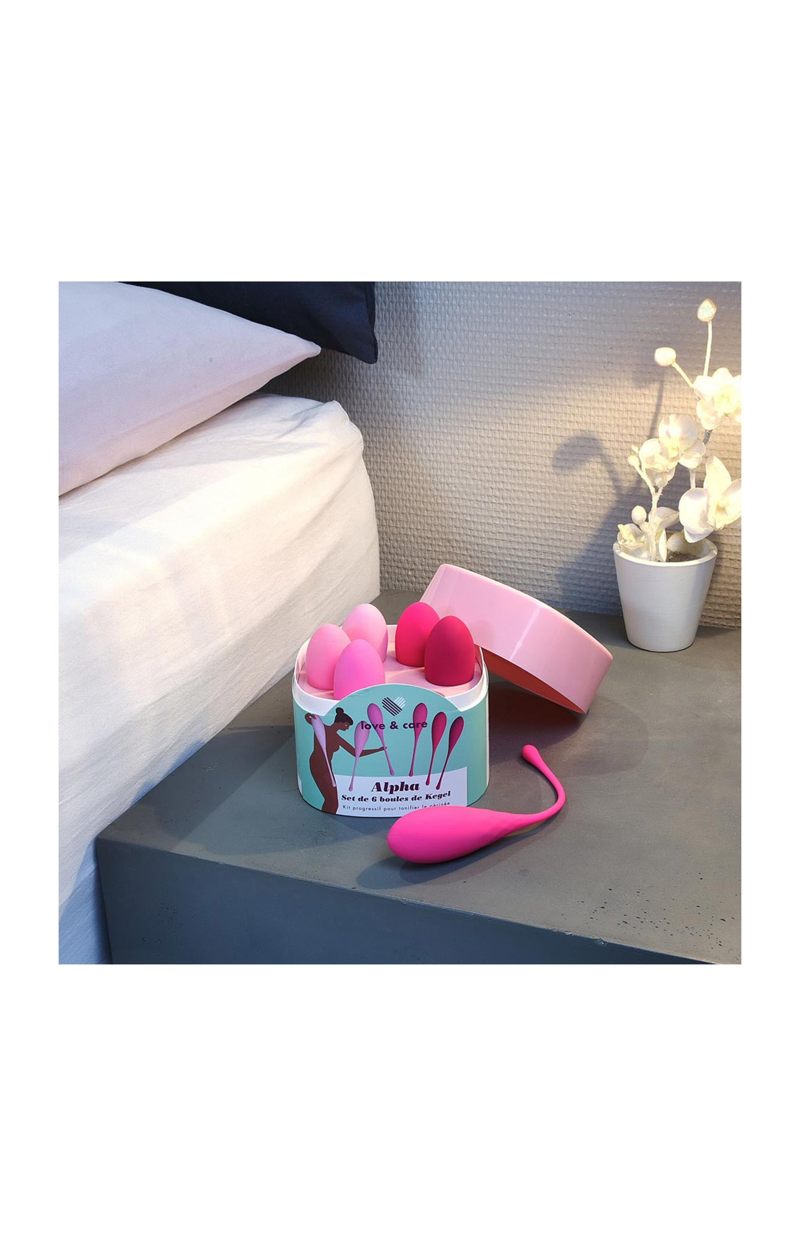 Set de 6 boules de Kegel - Alpha