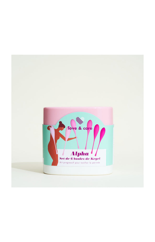 Set de 6 boules de Kegel - Alpha