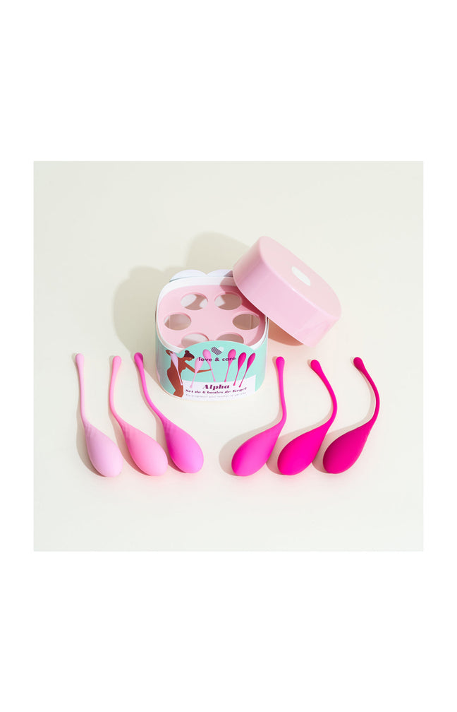 Set de 6 boules de Kegel - Alpha