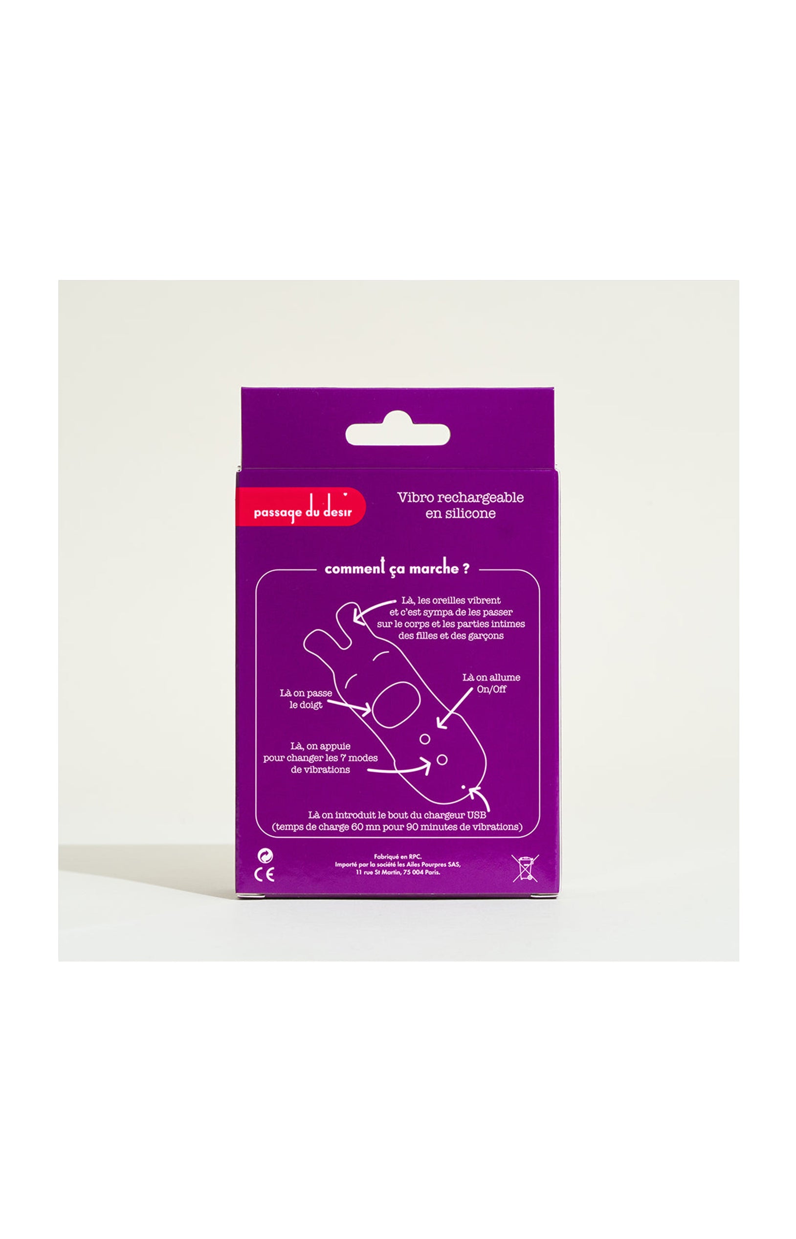 Doigt vibrant - Canaille le lapin