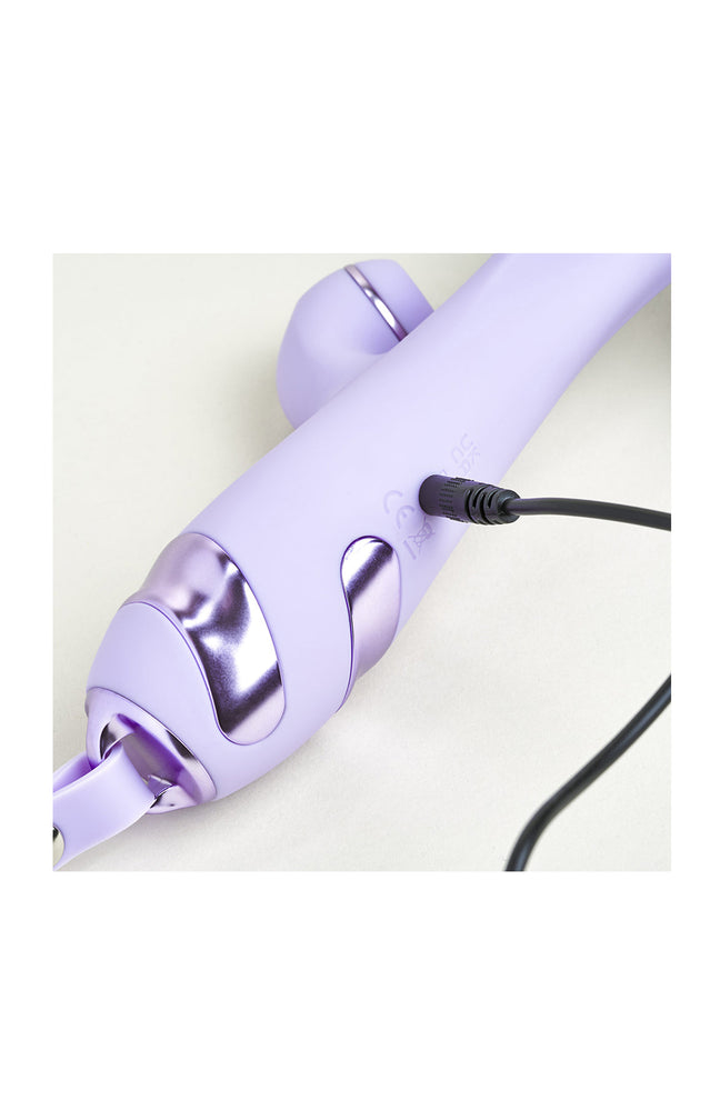 Rabbit silicone à aire pulsé - Bali - Violet