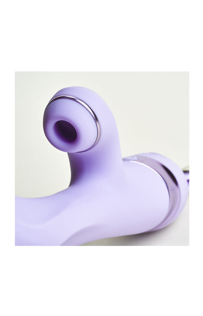 Rabbit silicone à aire pulsé - Bali - Violet