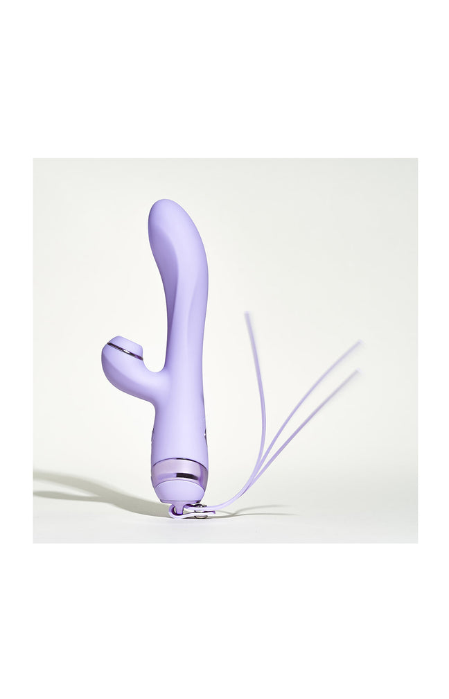 Rabbit silicone à aire pulsé - Bali - Violet