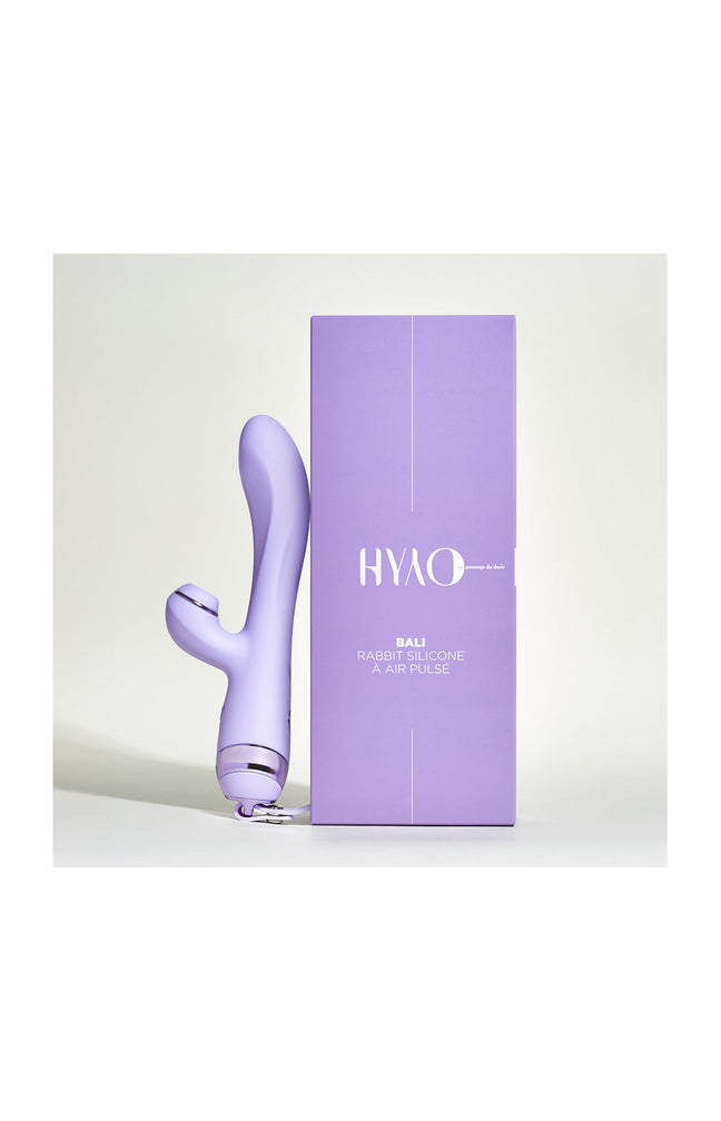 Rabbit silicone à aire pulsé - Bali - Violet