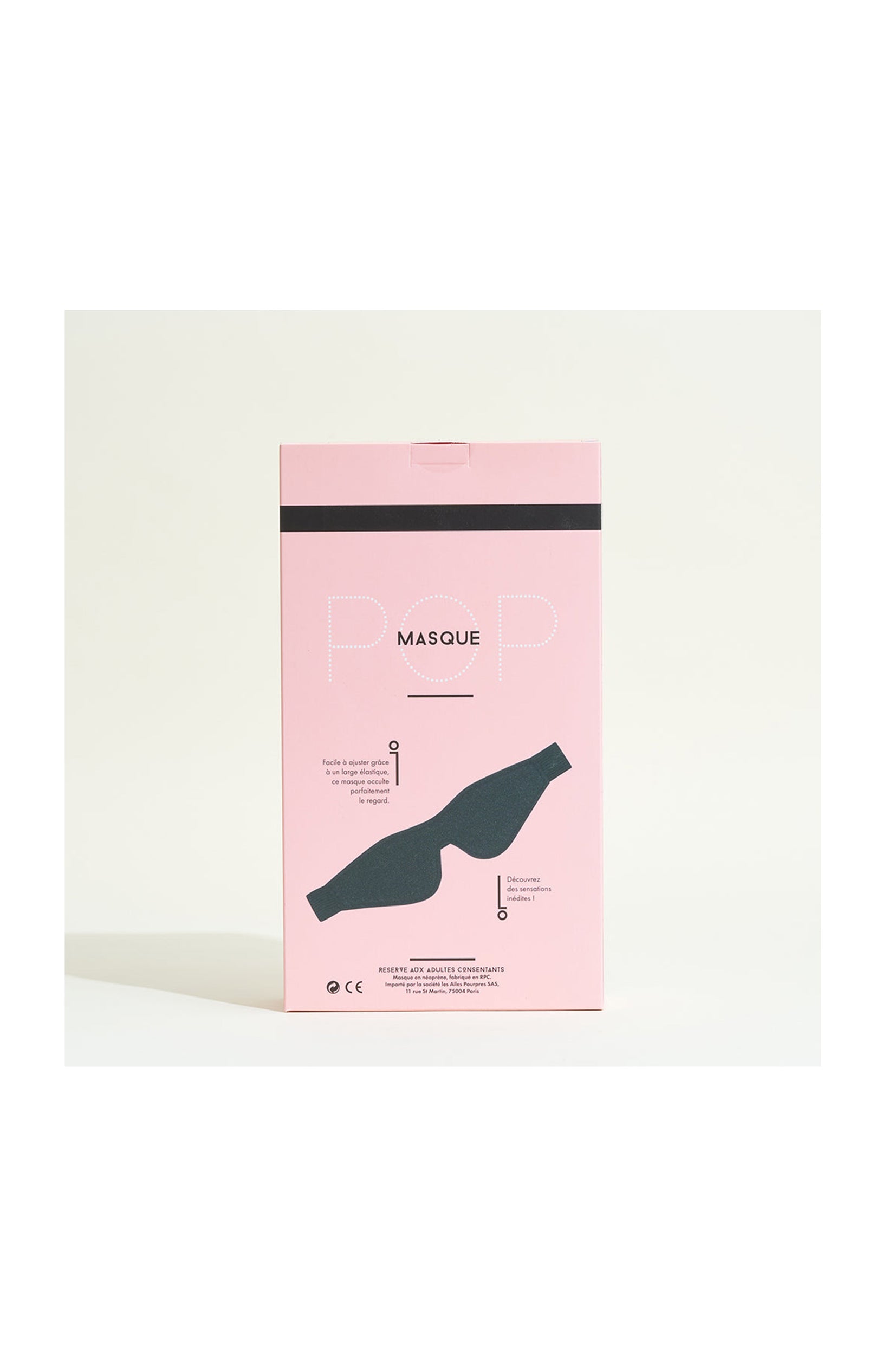 Masque pour les yeux- Pop - Noir