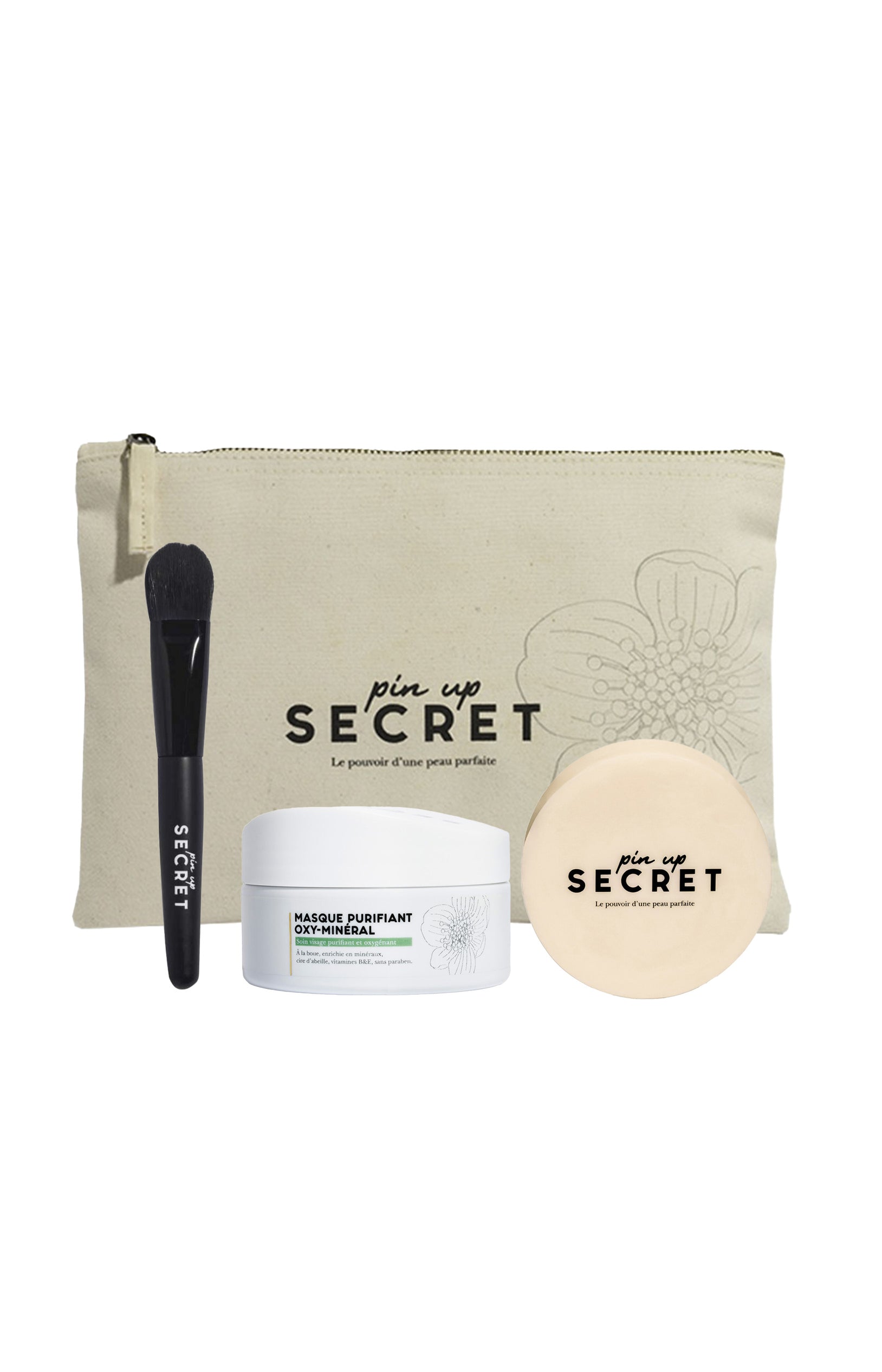 Routine soin avec pochette - Visage - 4 produits