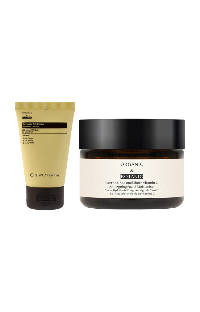 Coffret sérum & crème anti-âge - Vitamine C - 2 produits