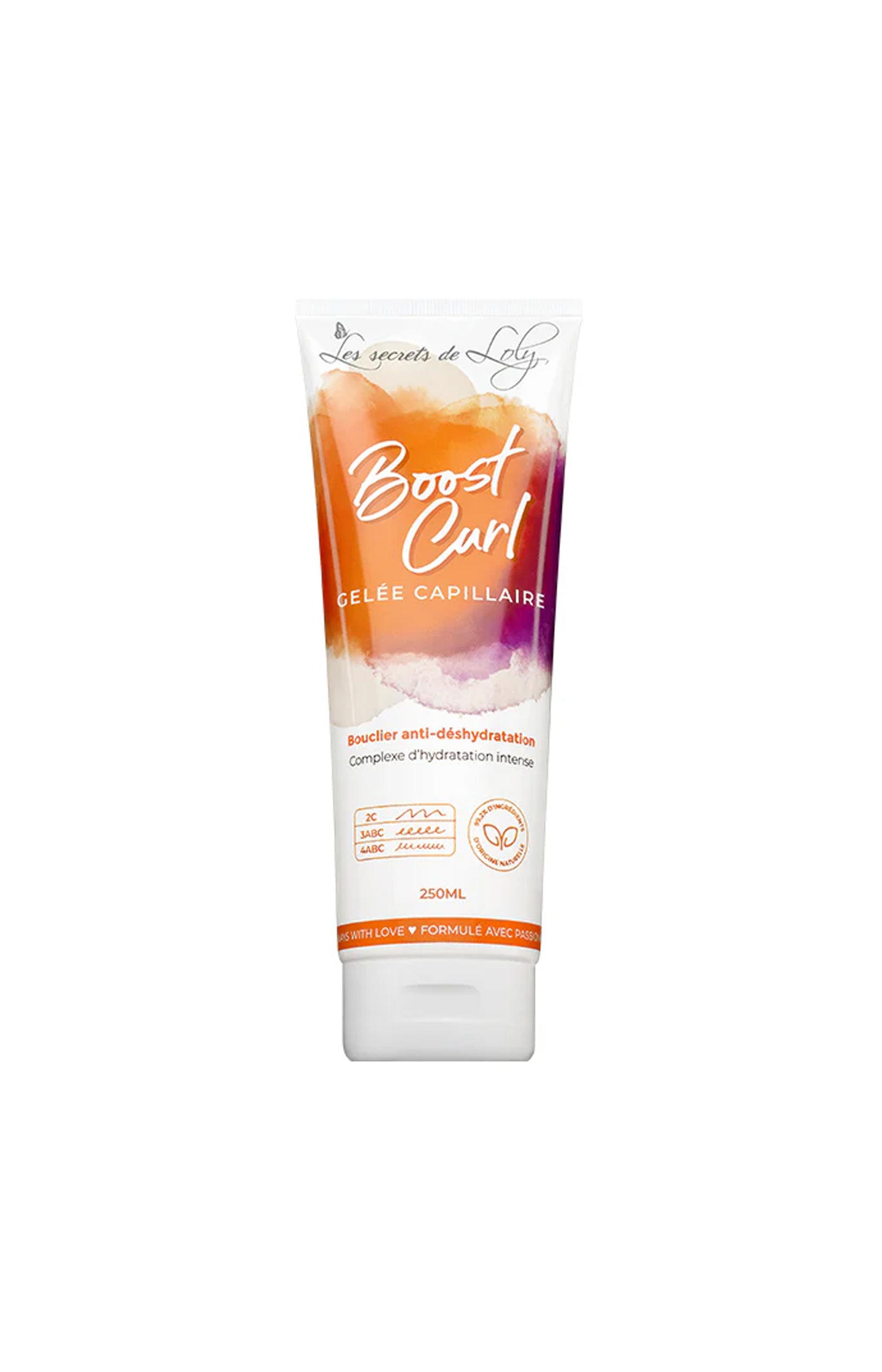 Gélée capillaire - Boost Curl - Cheveux bouclés à crépus
