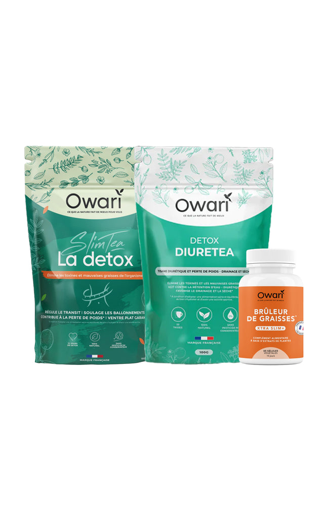 Routine minceur naturelle - 3 produits