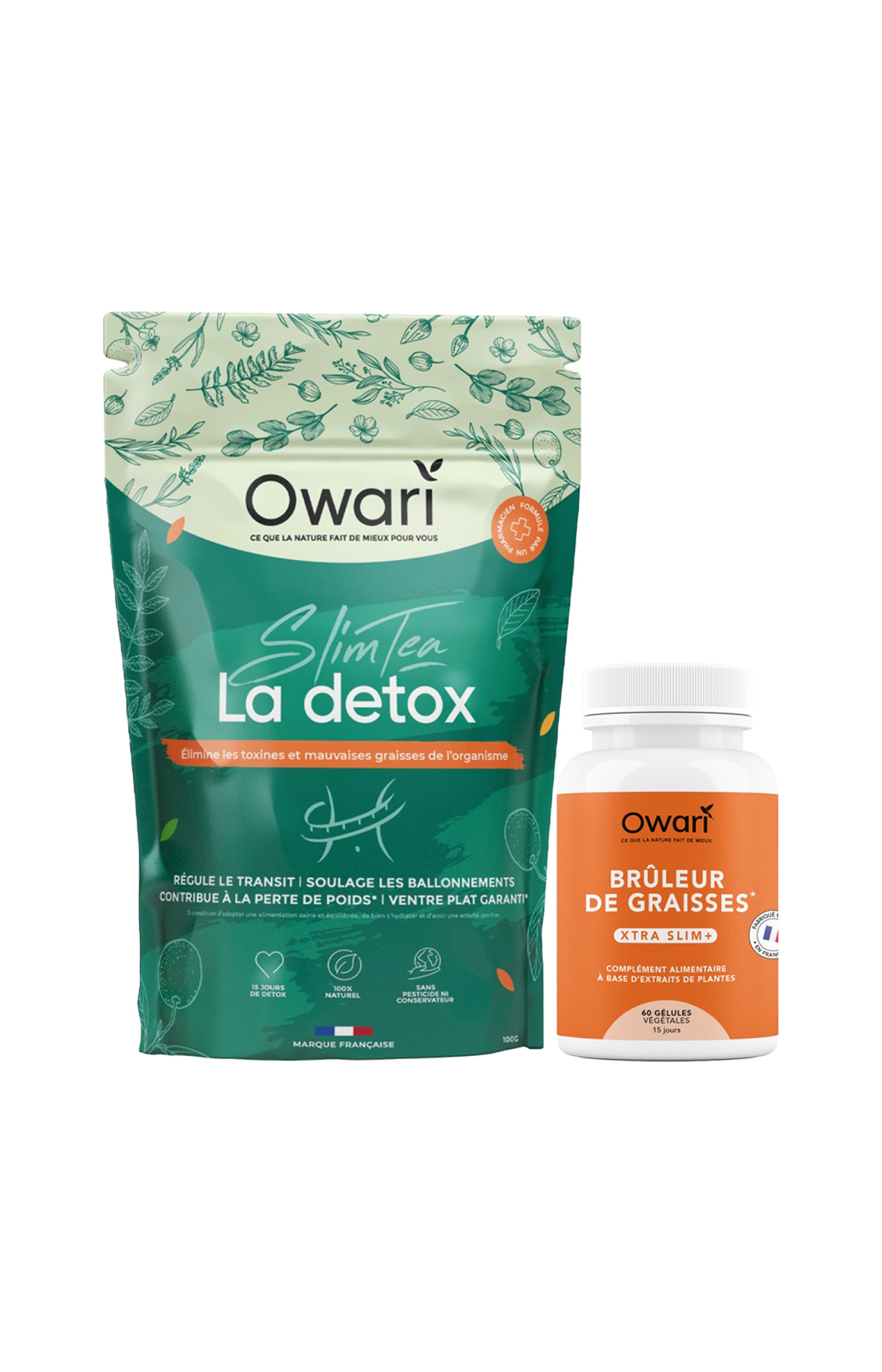 Infusion détox & brûleur de graisses - 15 jours