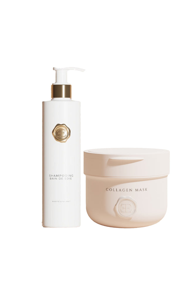 Shampoing & masque - Bain de soie & Collagène - 2 produits