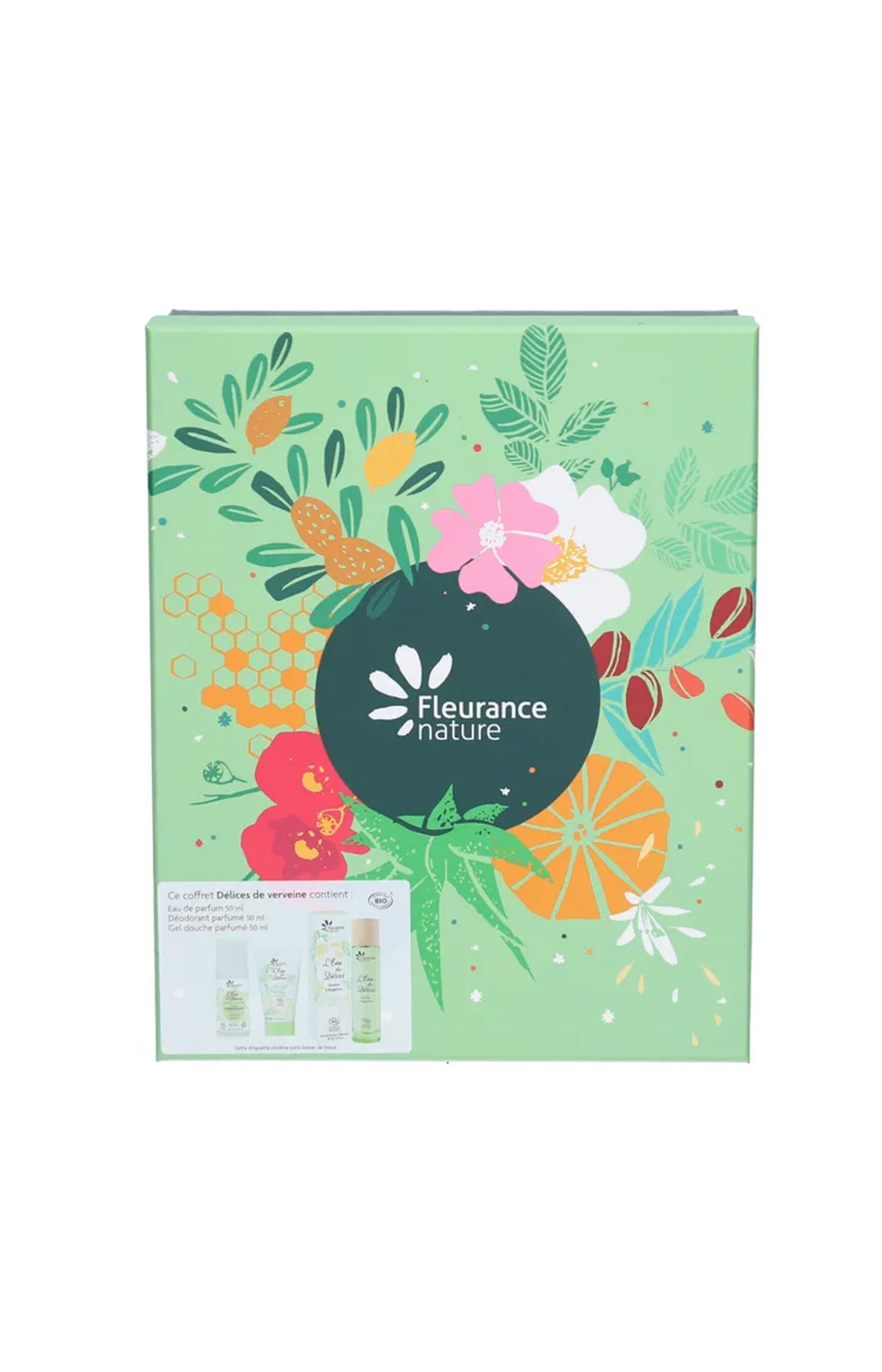 Coffret L'Eau des délices - Verveine & bergamote