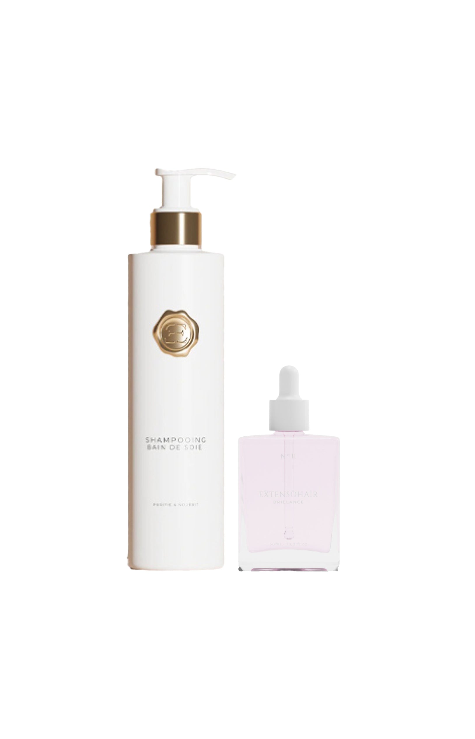 Shampoing Bain de soie & Elixir 2 de Brillance - 2 produits