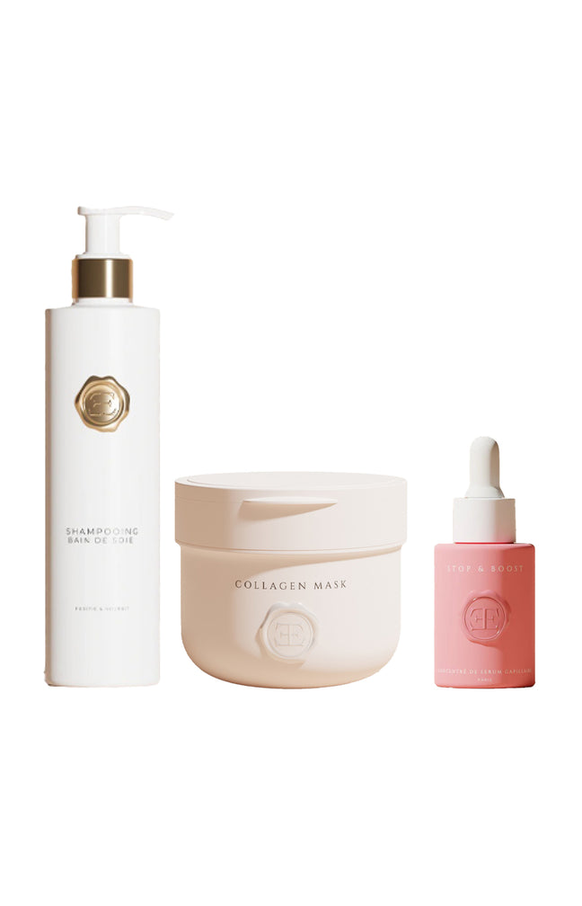 Routine Bain de soie & Antichute - 3 produits