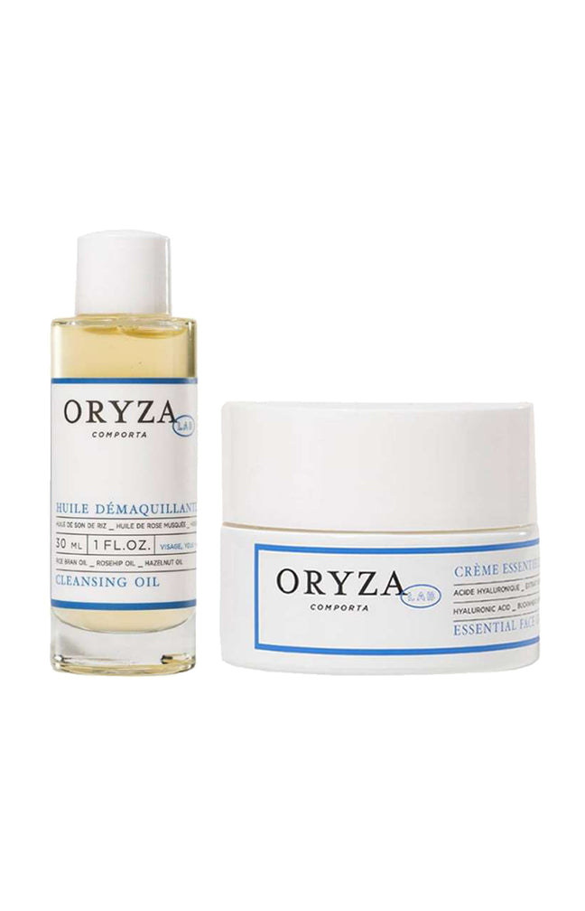 Huille démaquillante & crème hydratante - Visage