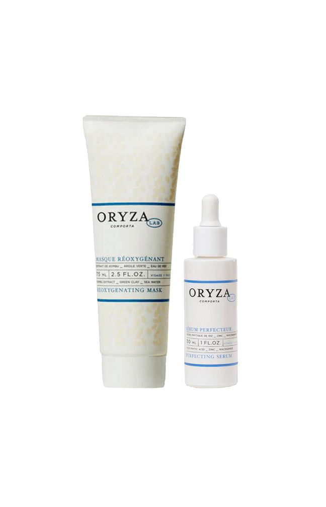 Masque réoxygénant & sérum perfecteur - Visage