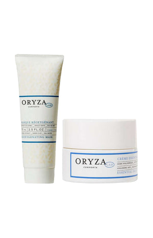 Masque réoxygénant & crème hydratante - Visage