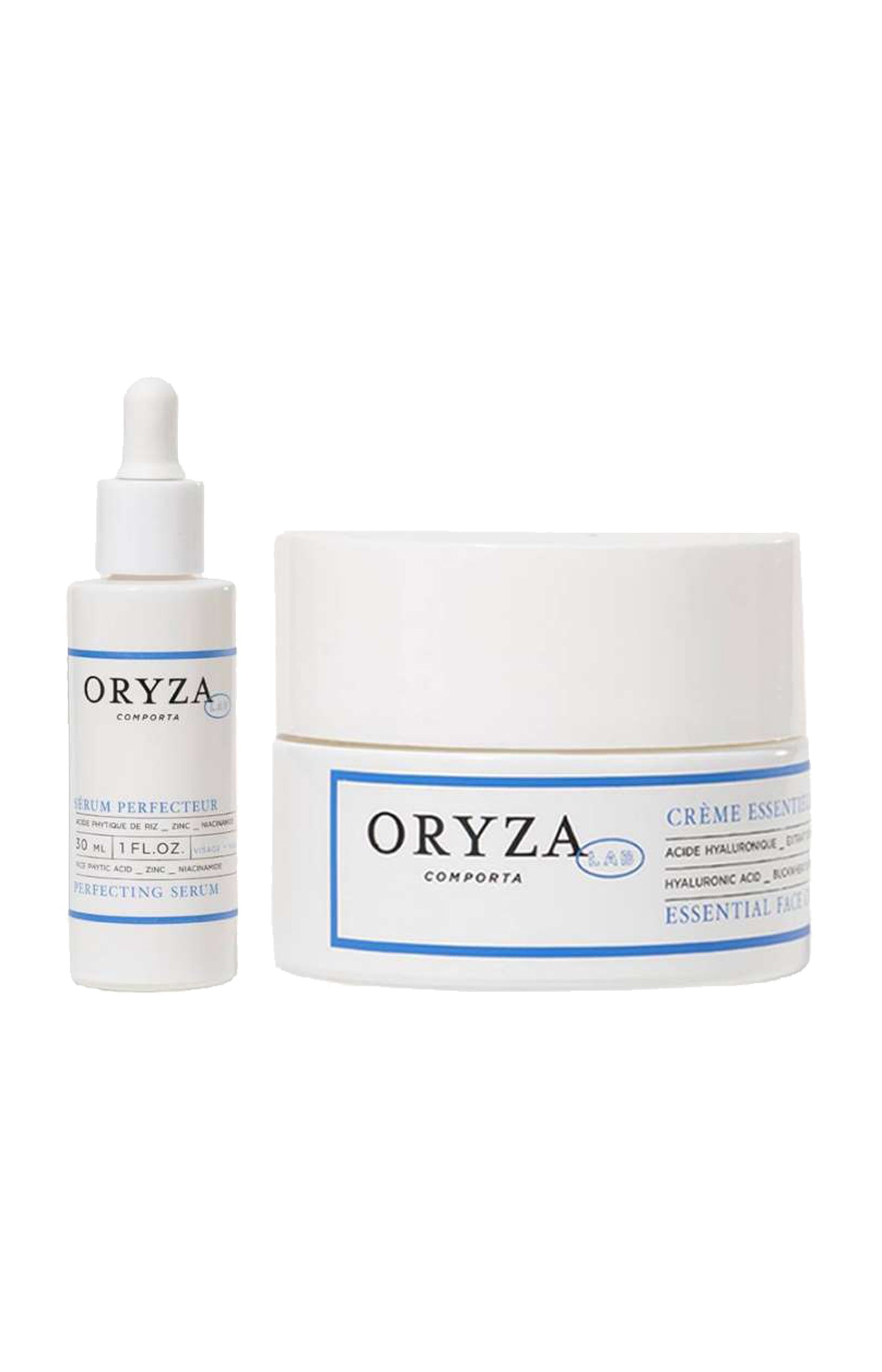 Sérum perfecteur & crème hydratante - Visage