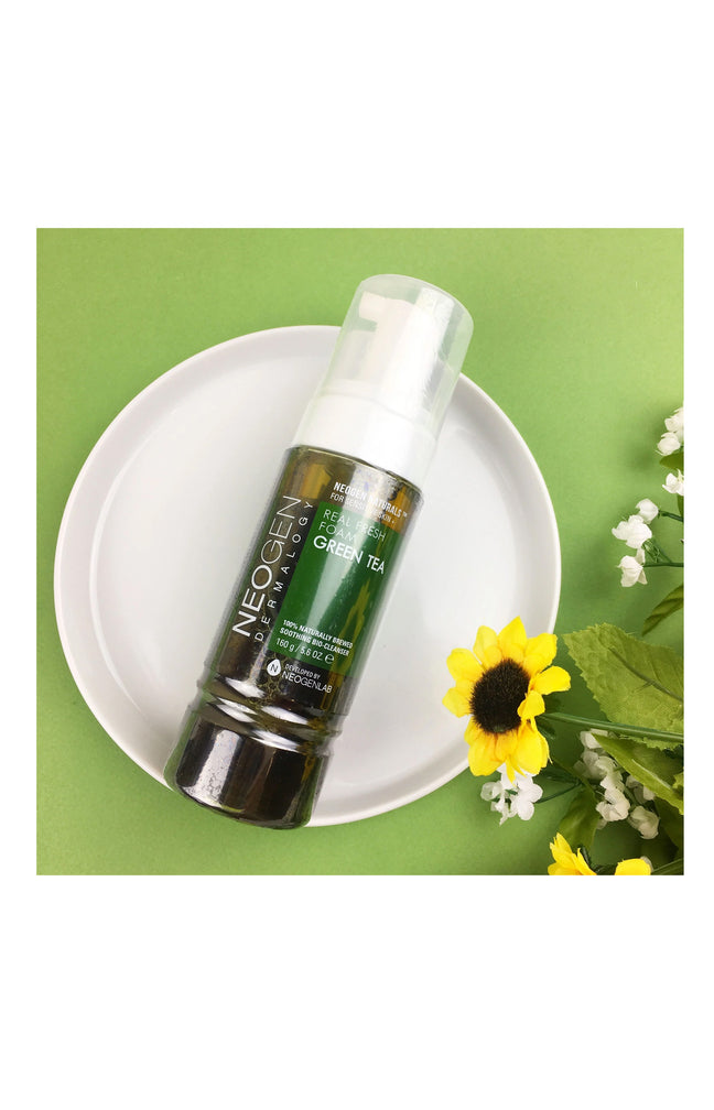 Mousse nettoyante - Thé vert - Visage - 160 g