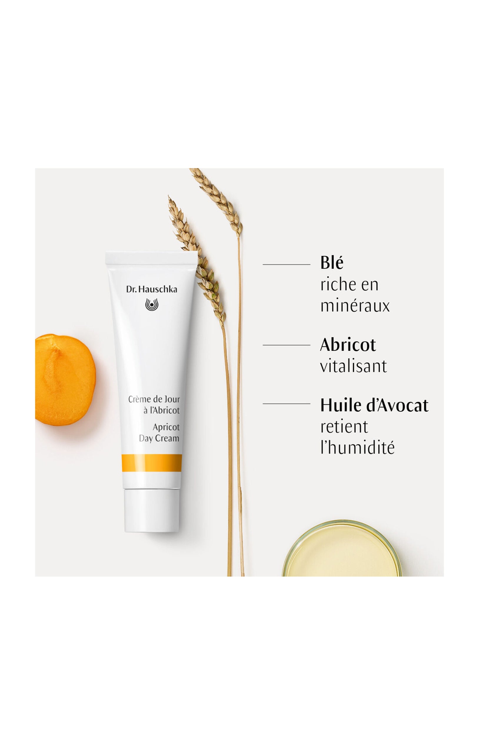 Crème de jour - Abricot - 30 ml